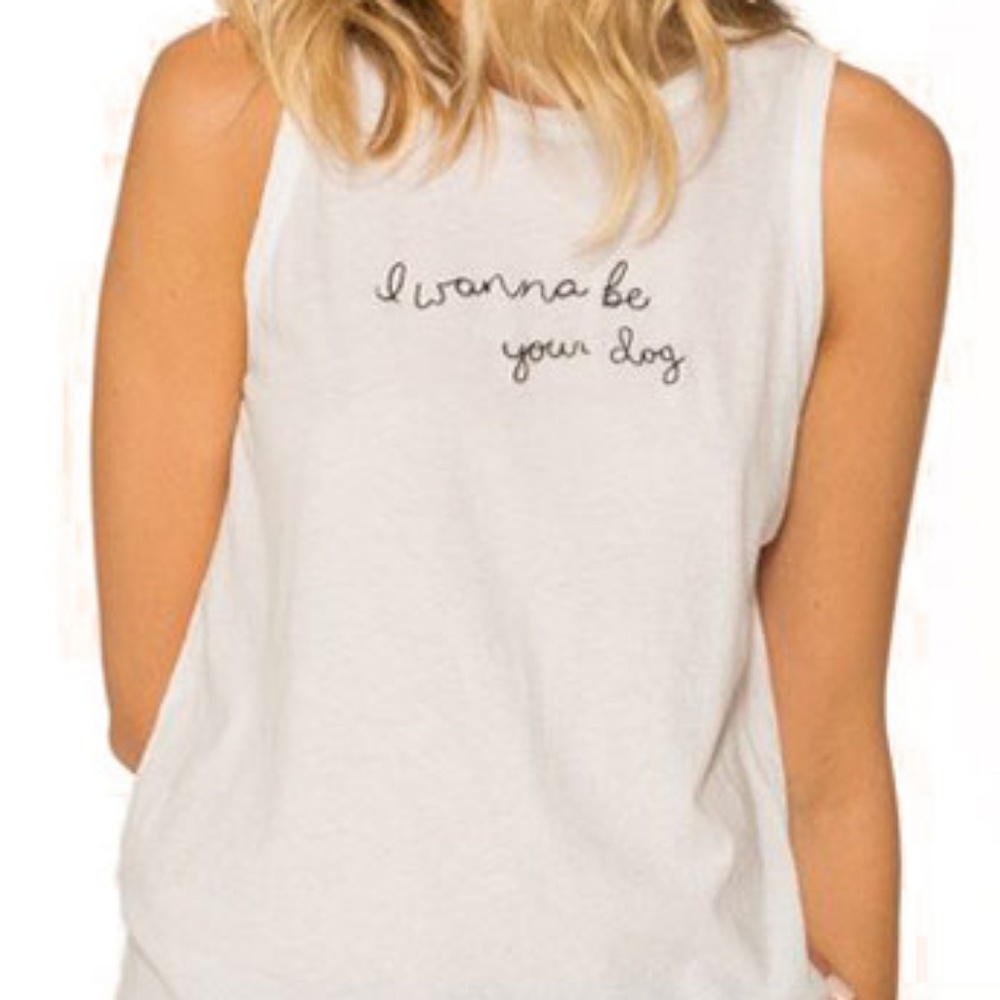 Philantropy I Wanna Be Your Dog Muscle Tank